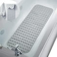 thumbnail image 1 of Bath Mat in the Bathtub Non-Slip Rubber Shower Mat for Tub Bathroom, Gray, 1 of 8