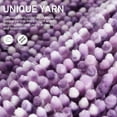 thumbnail image 1 of Bath Mats for Bathroom Non Slip, 32x20, Extra Soft Chenille Bathroom Rugs, Fluffy Plush Luxury Shower Mat Outside, Water Absorbent, Machine Washable, Sink and Tub, Purple & Lavender Purple & Lavender, 1 of 4