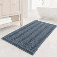 thumbnail image 1 of PrimeBeau Microfiber Non Slip Mat Anti-Slip Bath Mat, 20 x 32 Inch, Stone Blue, 1 of 7