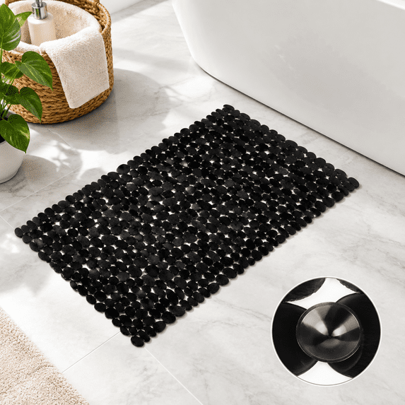 Bath Mats For Bathroom Tub 35x16 Inch Mat Feels Great On Tired Feet ...