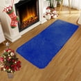 thumbnail image 1 of Bath Mats - Solid Color Bathroom Rugs Soft Comfortable Water Absorption Non Slip Thick Machine Washable Easier to Dry for Toilet (Blue), JASKFLY, 1 of 9