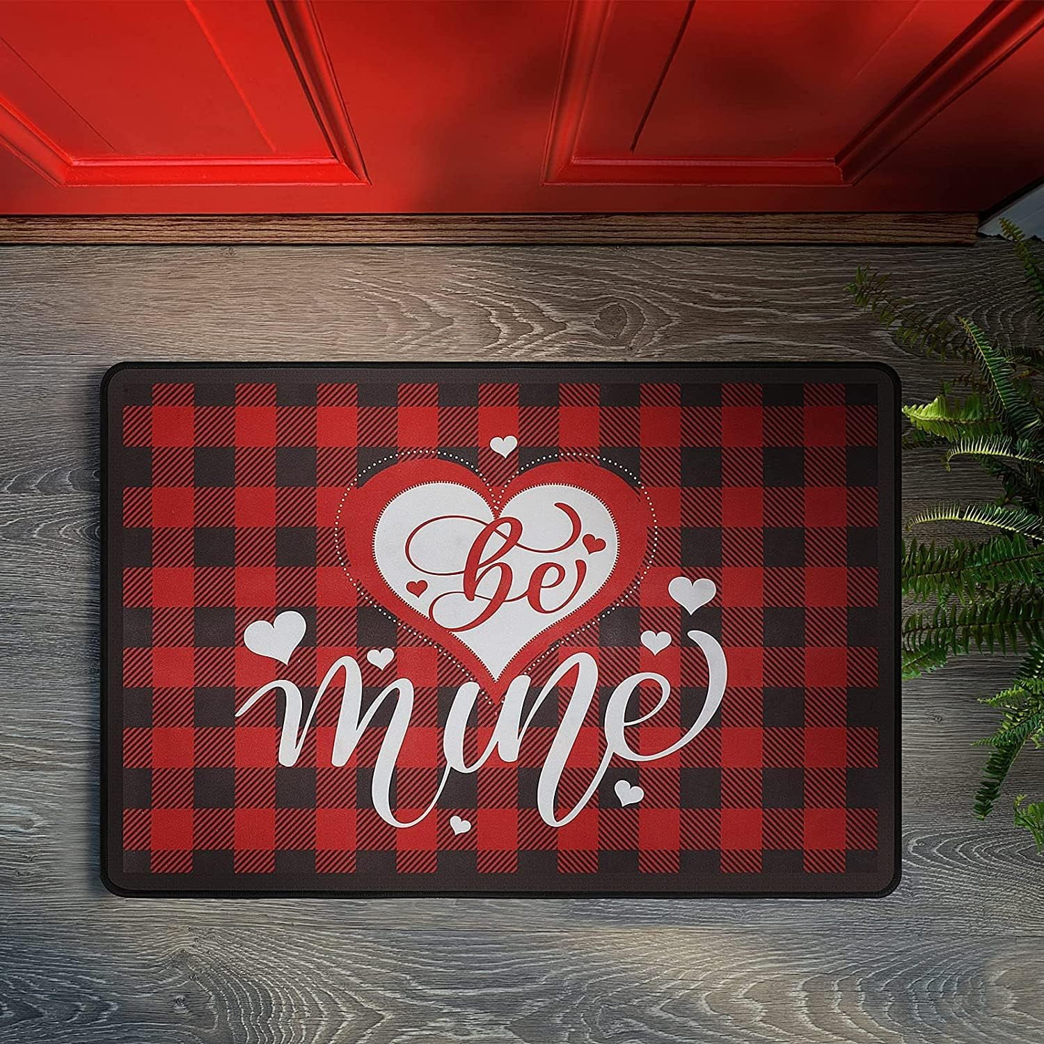 Bath Mats Valentines Day Be Mine Durable Doormat Indoor Outdoor