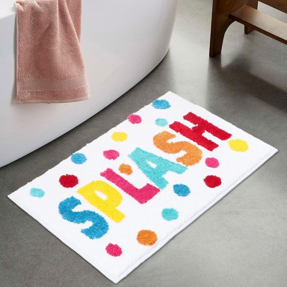 Bath Mats for Bathroom Non Slip Bath Rugs Soft Absorbent Kids Bathroom ...