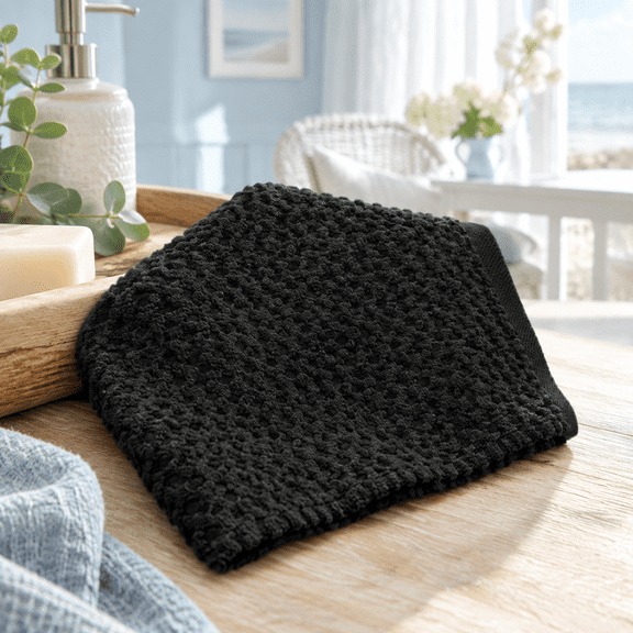 Bath Mitt - 6 Pack Euro Spa Waffle Towel Mitts
