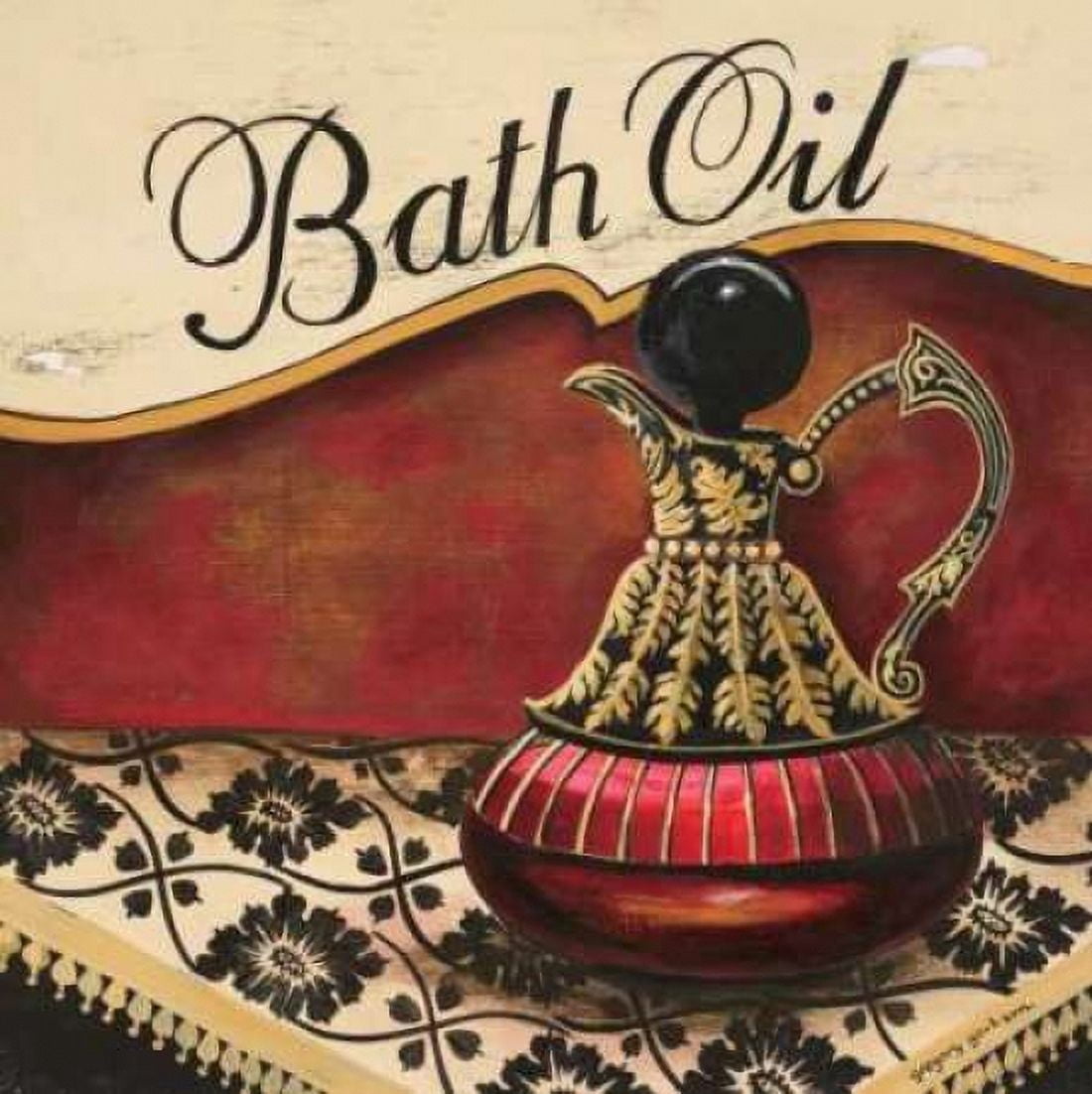 Bath Oil Canvas Art - Gregory Gorham (24 x 24)