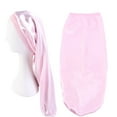 thumbnail image 1 of Bath Organizer Reusable Shower Cap Hair Bonnets Soft Elastic Band Silky Sleeping Cap Big Bonnets For Women Braids, 1 of 2