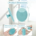 thumbnail image 1 of Bath Organizer SiliconeFace Scrubbers Exfoliator Brush Facial Cleansing Brush Pad Scrub Scrubby Pore Removing Best Friend For Women Space Saving Dorm Essentials, 1 of 7