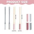 thumbnail image 1 of Bath Organizer Toe Seam Massage Brush And Soft Rubber Foot File Toe Cleaning Brush Foot Scrubber In Shower With Long Handle Silicone Foot Brush Applicator For Foot Seniors Elderly Space Saving, 1 of 9