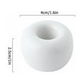 thumbnail image 1 of Bath Organizer Urbanstrive Sleek Mini Ceramics Toothbrush Holder Stand For Bathroom Vanity Countertops Space Saving RV Accessories, 1 of 9
