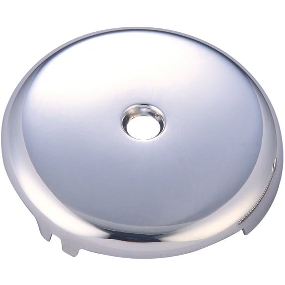 Bath Overflow 1 Hole Face Plate Finish: Polished Chrome