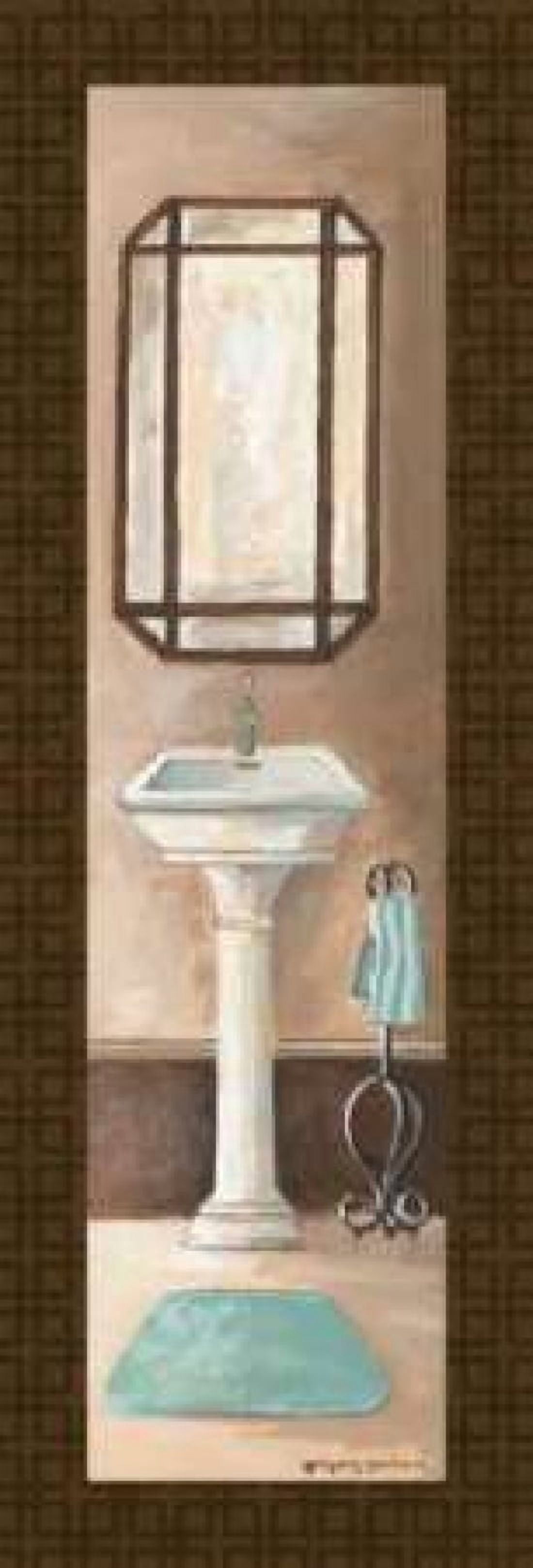 Bath Panel II Canvas Art - Gregory Gorham (8 x 24)