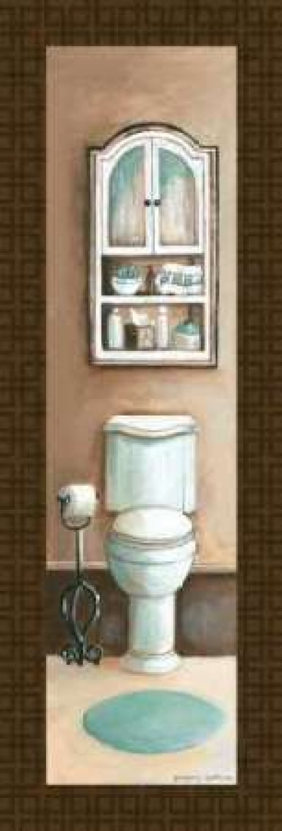 Bath Panel III Canvas Art - Gregory Gorham (8 x 24)