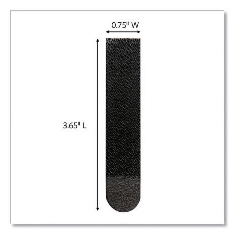 Picture Hanging Strips, Removable, Holds Up to 4 lbs per Pair, 0.75 x 3.65, Black, 4 Pairs/Pack Picture Hanging Strips, Removable, Holds Up to 4 lbs per Pair, 0.75 x 3.65, Black, 4 Pairs/Pack