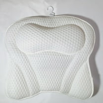 Bath Pillow Bathtub Pillow, Luxury Bath Pillows for Tub Neck and Back Support, Bath Tub Pillow Headrest with Soft 4D Mesh