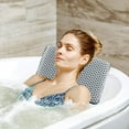 Bath Pillow Bathtub Pillow, Luxury Bath Pillows for Tub Neck and Back
