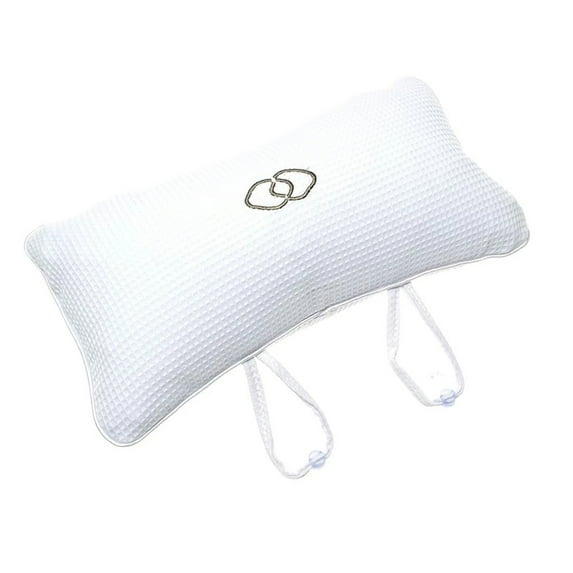 Bath Pillow Soft Comfortable Lightweight Ergonomic Bath Cushion Washable SPA Bathtub Pillow for Home