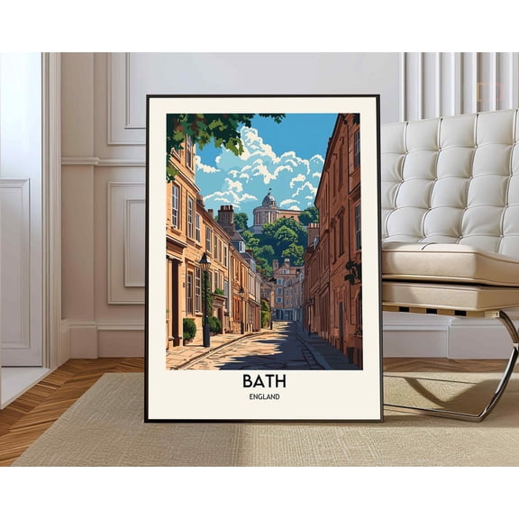 Bath Print, Bath Poster, Bathbath Art Print, Bath Photo, Bath Artwork, Bath Photography, Bath Picture, Bath Decor, Bath England Wall Art, Modern Wall Decor, 8x12 UNFRAMED
