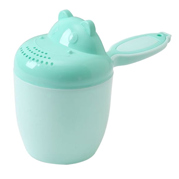 Bath Rinser Shampoo Cup Sprinkler Watering Cup for Kids Bath Hair Washing Bathroom Safety Ear Eye Protective Rinse Cup
