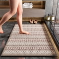 thumbnail image 1 of Bath Rug, Bath Mat Super Absorbent Quick Dry, Non Slip Rubber Backing, Machine Washable Shower Rug for Bathroom Floor, in Front of Bathtub, 1 of 9