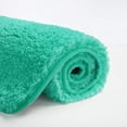 thumbnail image 1 of Bath Rug for Bathroom Non Slip Bathroom Mat Water Absorbent Soft Microfiber Shaggy Bathroom Rug Machine Washable Bath Mat for Bathroom Thick Plush Shower Mat (20 x 32 Turquoise), 1 of 6