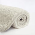 thumbnail image 1 of Bath Rug for Bathroom Non Slip Bathroom Mat Water Absorbent Soft Microfiber Shaggy Bathroom Rug Machine Washable Bath Mat for Bathroom Thick Plush Shower Mat (20 x 32 Ivory), 1 of 6
