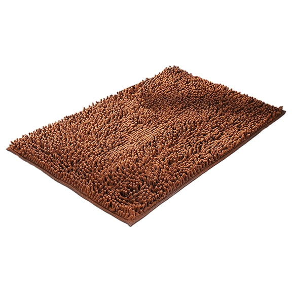 Bath Rug Microfiber Thick Soft Absorbent Rubber Mats, Non Slip, Machine Washable Rugs for Bathroom Floor, Tub and Shower Thick Soft Bath Rugs