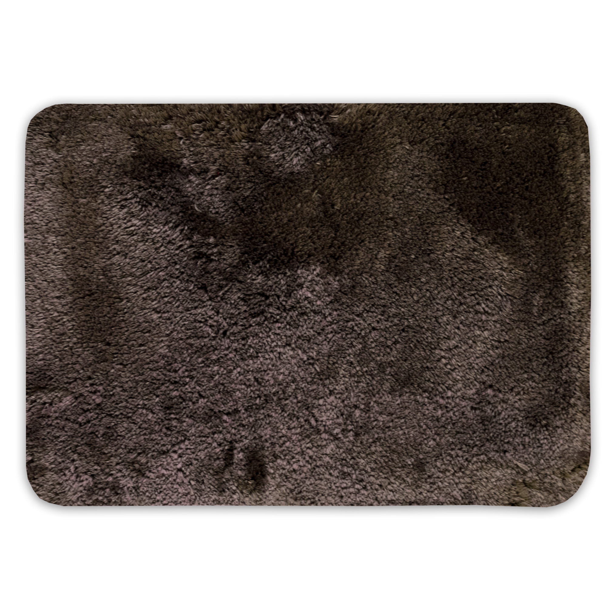 Bath Rug, Non Skid Back, Soft Faux Fur St. Lucia Prima 17" x 24
