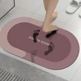 thumbnail image 1 of Bath Rug,Super Absorbent Quick Dry,Rubber Backing Non Slip,Washable Bathroom Floor Mats,Shower Rug, 1 of 6