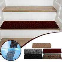 Bath Rugs 8 X 30in Non-Slip Carpet Stair Treads Non-Slippery Rug Slip Resistive Indoor Runner For Kids Elders And Pet With Reusable Adhesive Home Savings