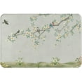 thumbnail image 1 of Bath Rugs Blooming Flowers Floral on The Tree in Spring Door Mat Outdoor Birds on The Branch Design Doormat Non Slip Absorbent Bathroom Rug Carpet for Home Entrance Kitchen 36X24Inch, 1 of 5