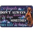 Bath Rugs Entrance Non Slip Front Door Mat Dachshund Angels Don't