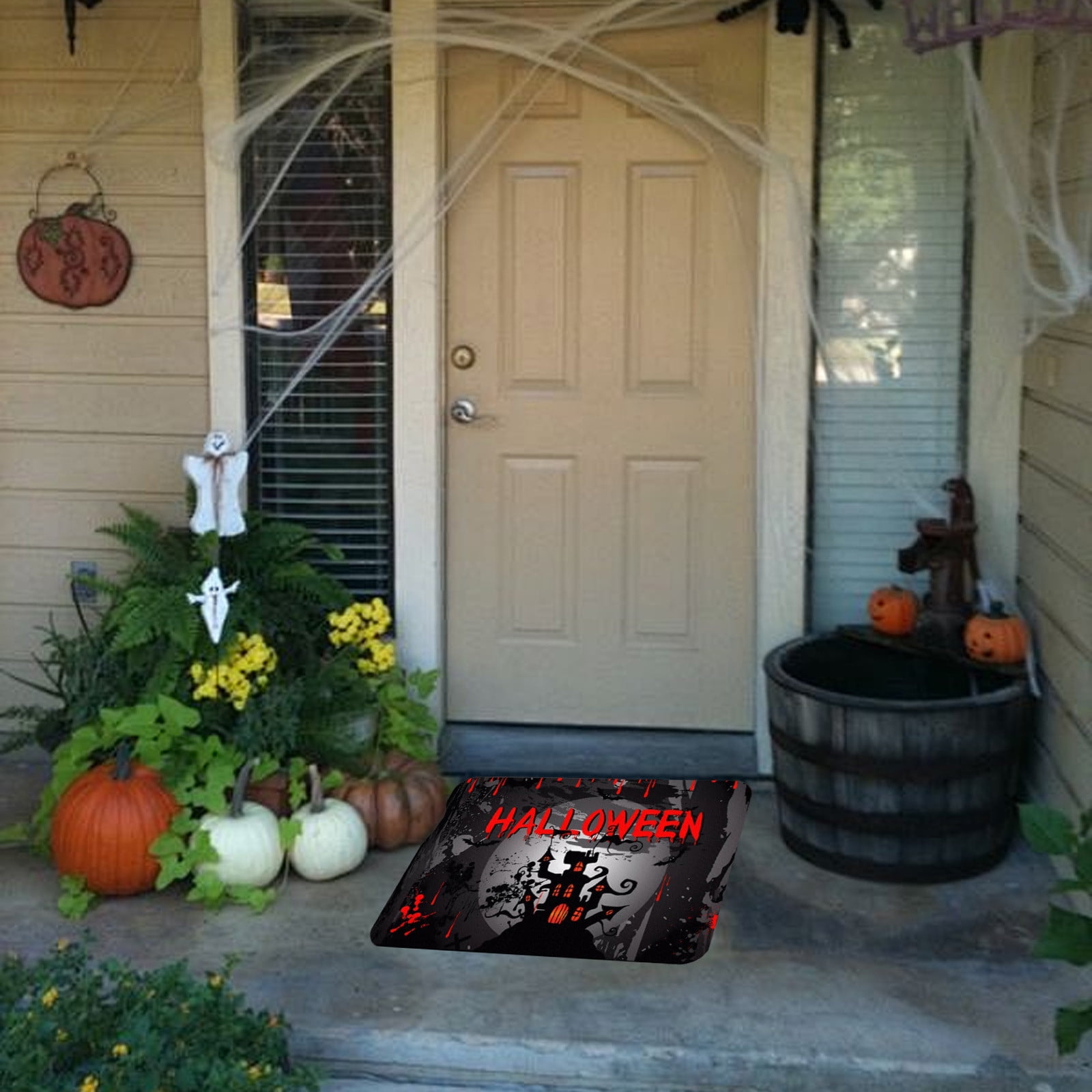 Bath Rugs Home Decor Hkapeg Halloween Holiday Decorative Supplies Absorbent Diatomite Floor Mats