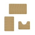 thumbnail image 1 of Bath Rugs Sets, Hwkond Memory Foam Bathroom Rugs 3 Sets, Bathroom Mats Toilet Mats, Soft, Non-slip Easy to Dry/Absorb Water, Machine Washable Bath Mats Up To 60% Off Clearance, 1 of 7