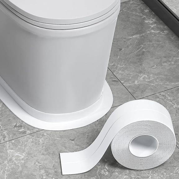 Bath Sealant Strip, Bathroom Sealant, Caulk Strip, Waterproof Simple Seal Tape For Bathroom, Kitchen, Bathtub, Toilet, Wall Floor, With Sealing Tool