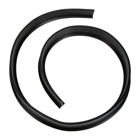 ifundom Black Rubber Bath Sealing Tape, Flexible Bendable Shower Barrier Strip, 1 Pack