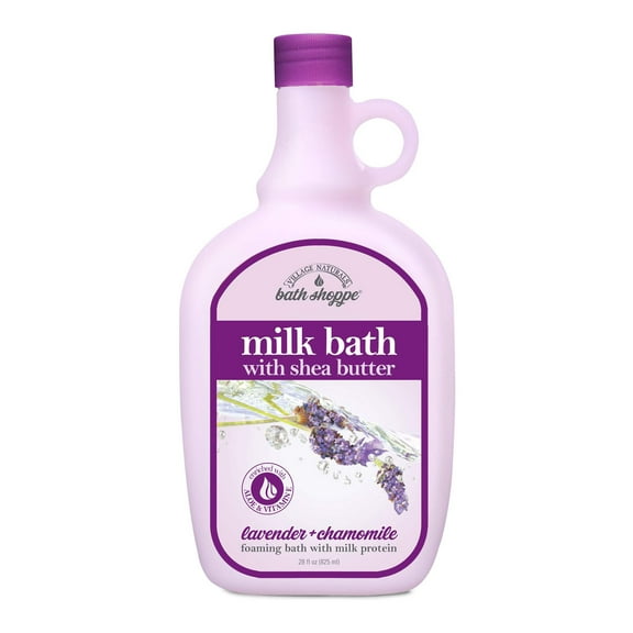 Bath Shoppe Lavender Milk Bath with Shea Butter, 28 fl oz