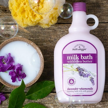 Bath Shoppe Lavender Milk Bath with Shea Butter, 28 fl oz