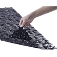 thumbnail image 1 of Bath Shower Mat Non Slip: Extra Large Pebble Bathtub mat for Families, Anti Slip Matt with Drain Holes Suction Cups Tub - 16 X 40 Inch Black, 1 of 4