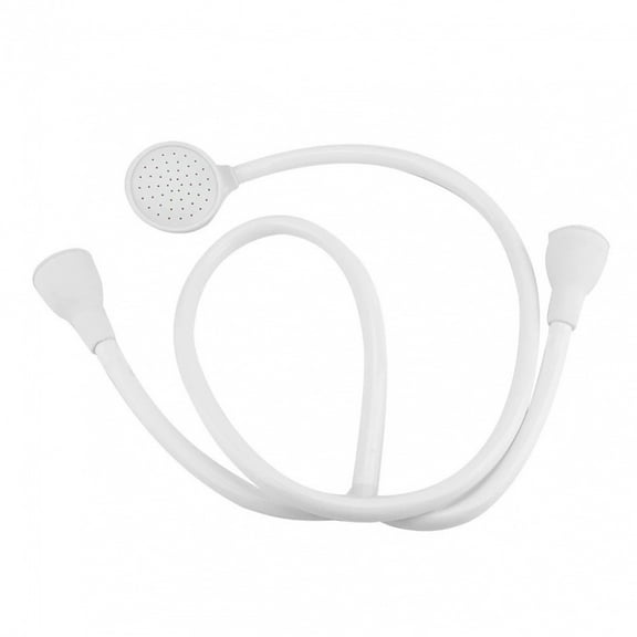 Bath Shower  and Hose Set Double Tap Push On Bath Shower  and Hose Hairdresser Shampoo Spray Pet Cleaner Set