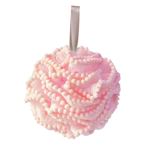Bath Sponge Shower Loofahs 80g, Mesh Pouf Bath Scrunchies Body Wash Puff,Body Scrubber Exfoliating Bath Sponge, Bath Sponge Shower Loofahs Mesh Pouf Bath Scrunchies Body Wash Puff