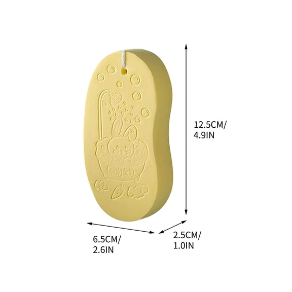 Bath Sponge,Soft Natural Bath Sponge,Body Sponge for Bathing,Rubbing Sponge for Children Friendly and Mud Rubbing Tool for Babies Home Use Scrubbing Towel Powerful Stain Remover Bath Towel