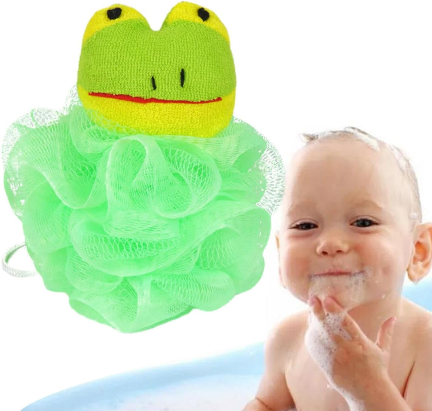 Bath Sponges for Shower, Cartoon Body Cleaning Washing Sponges Kids ...