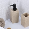 thumbnail image 1 of Bath Square  Hand Soap & Dispenser Stone Effect 9 FL OZ Natural, 1 of 6