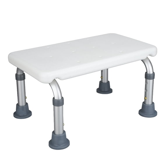 Bath Stool, Multipurpose Height Shower Seat Aluminum Alloy For Babies For Elderly For Adults