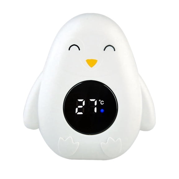Bath Temperature Meter | Floating Digital Water Baths Temperature Meter | LED Display Temperatures Tester Safety, Cartoon Penguin Shape Bath Toy for Kids, Girls, Boys