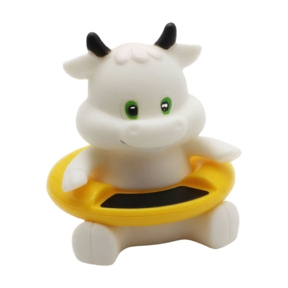 Bath Thermometer Bear Shape, Lovely Floating Water Thermometer for Newborns, Easy-Read Temperature Tester for Safe Bathing