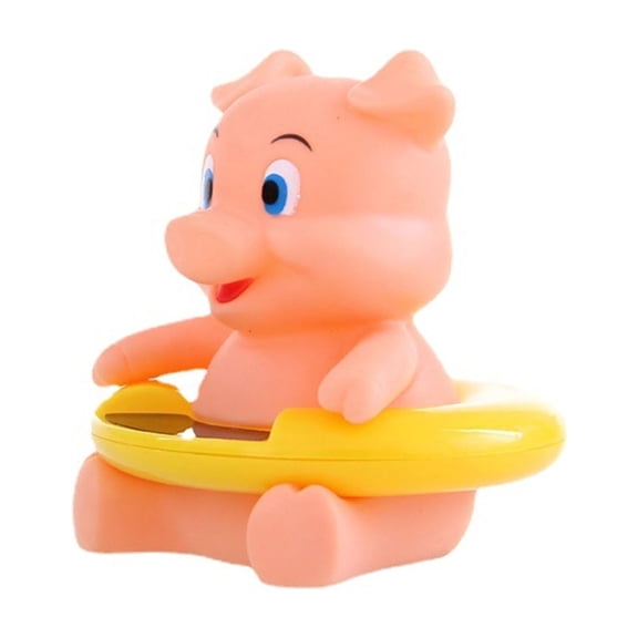 Bath Thermometer Bear Shape, Lovely Floating Water Thermometer for Newborns, Easy-Read Temperature Tester for Safe Bathing