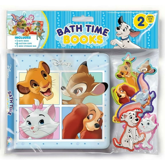 Bath Time Book (Eva Bag) Disney Animals Bathtime Book (Eva), (Hardcover)