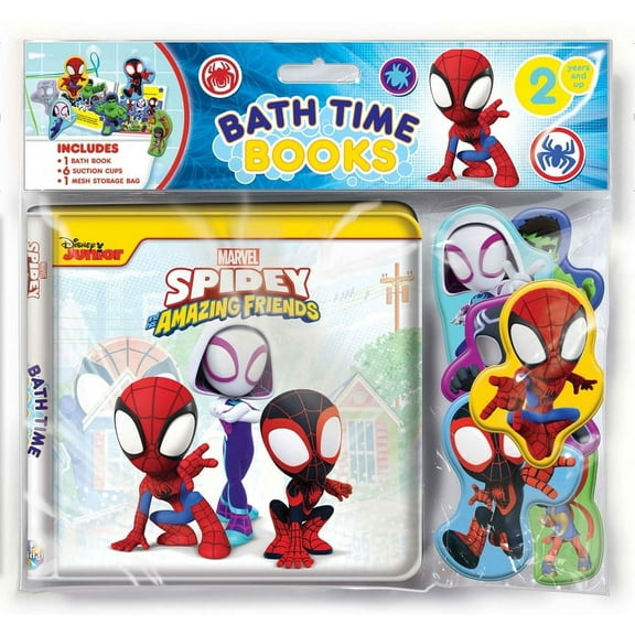 Bath Time Book (Eva Bag) Marvel Spidey or Spider-Man Bathtime Book (Eva), (Hardcover)
