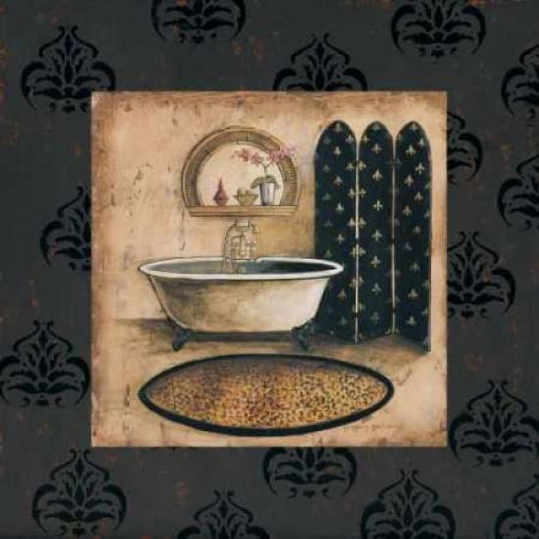 Bath Time IV Canvas Art - Gregory Gorham (24 x 24)